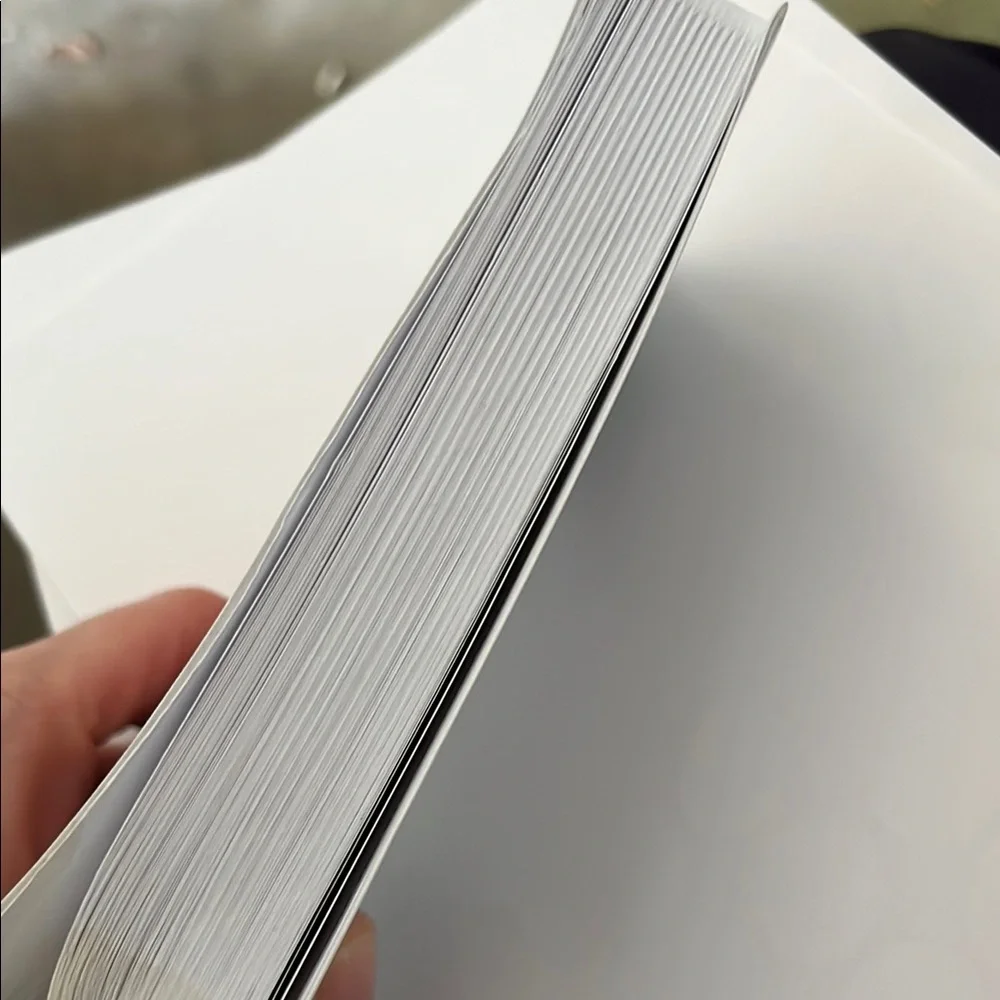 Red and White Office Notebook for Professionals